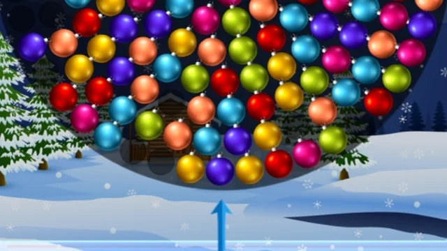 Orbiting Xmas Balls