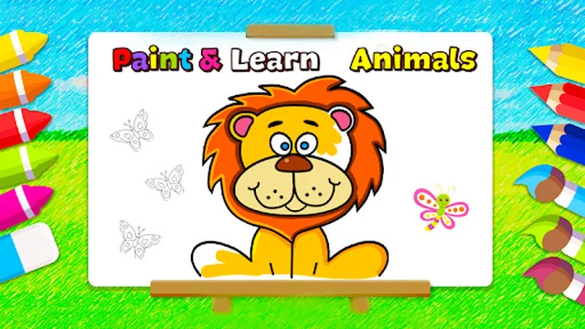 Paint and Learn Animals