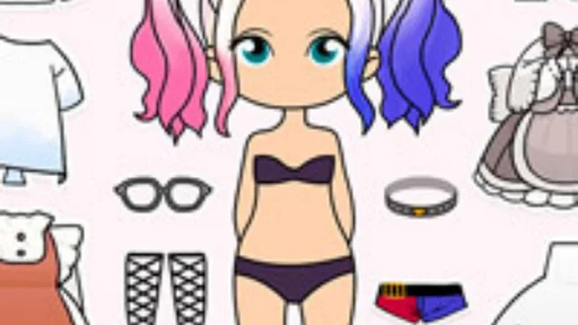 Paint Doll Dress Up: Makeup Game