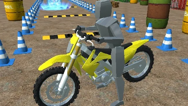 Parking Bike 3D Game