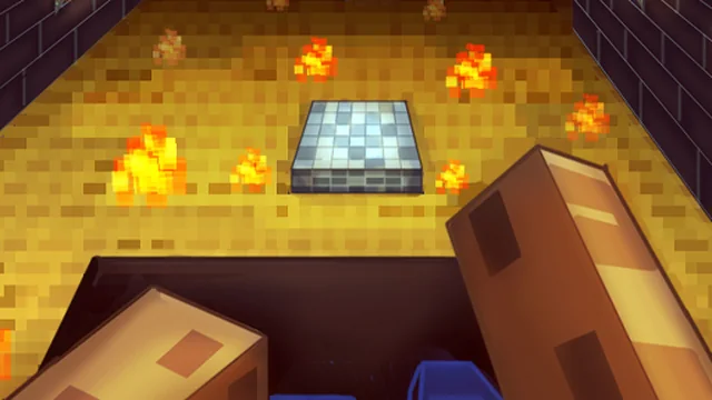 Parkour in the cave 3D