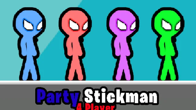 Party Stickman 4 Player
