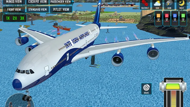 Passenger Airplane: Flight 3D