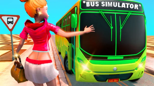 Passenger Bus Taxi Driving Simulator
