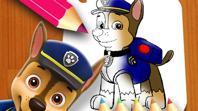 PAW Patrol Coloring Book html5