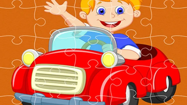 Pedal Cars Jigsaw