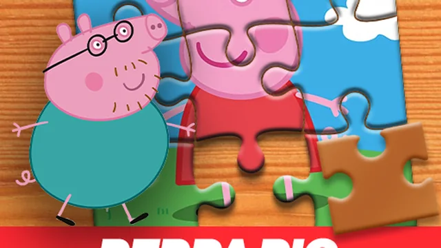Peppa Pig Jigsaw Puzzle Planet