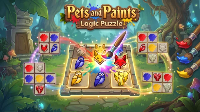 Pets and Paints: Logic Puzzle