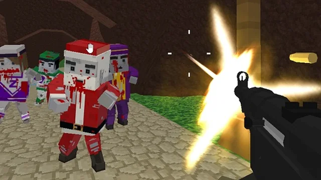 PGA6 Combat Pixel Vehicle Zombies