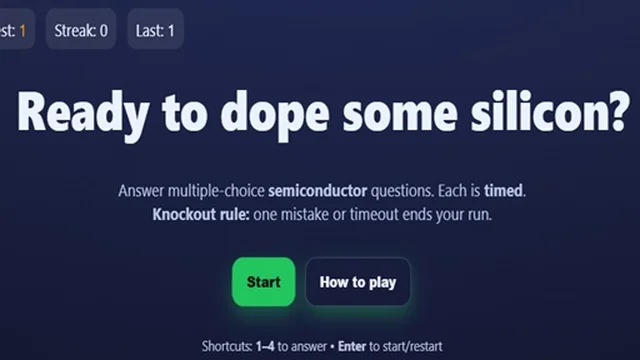 Physics: Semiconductos Quiz