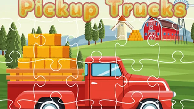 Pickup Trucks Jigsaw