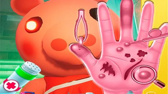 Piggy Hand Doctor Fun Games for Girls Online