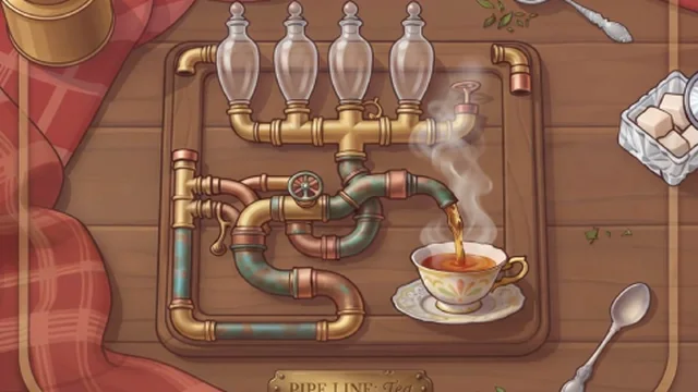 Pipe Line Puzzle: Tea