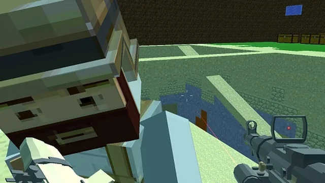 Pixel Arena blocky combat fps