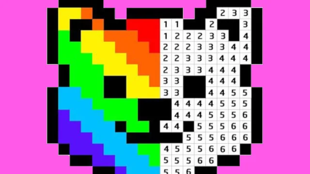 Pixel Art - Color by Numbers