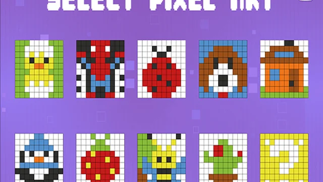 Pixel Coloring kids