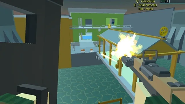 Pixel Crazy Minecraft shooter game thumbnail