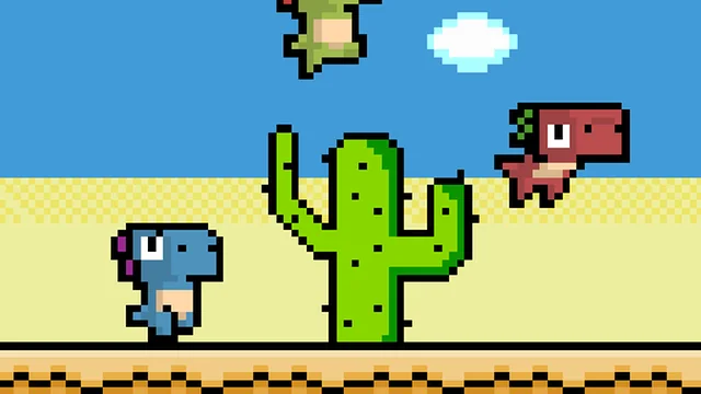 Pixel Dino Run