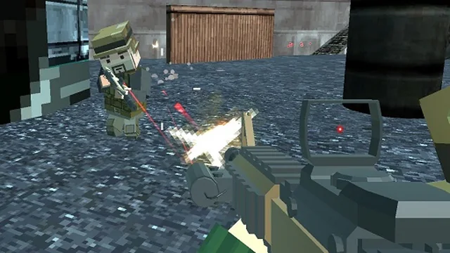 Pixel GunGame Arena Prison blocky combat game thumbnail