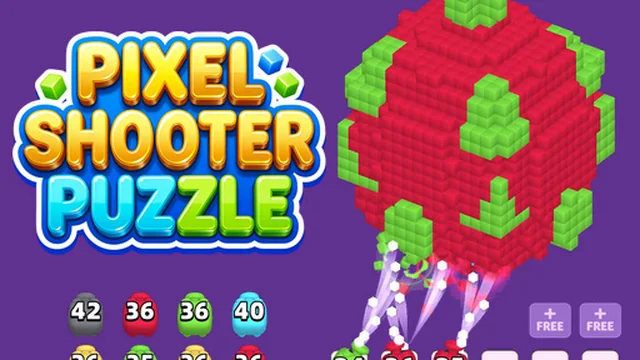 Pixel Shooter Puzzle game thumbnail