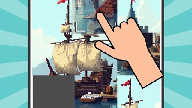 Pixel Slide Puzzle
