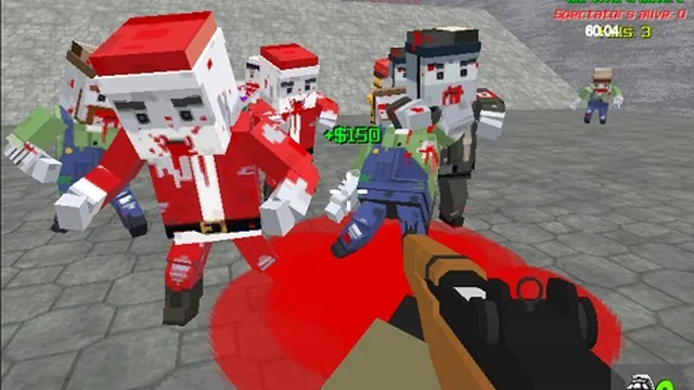 Pixel Wars Apocalypse Zombie blocky combat game thumbnail