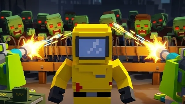 Pixel Zombie Base Defense game thumbnail