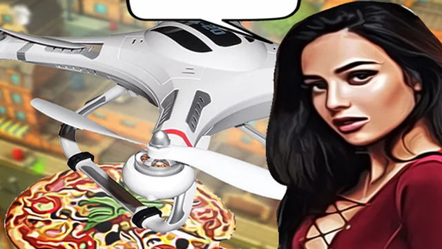 Pizza Drone Delivery