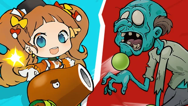 Plant Girl Defense Zombie