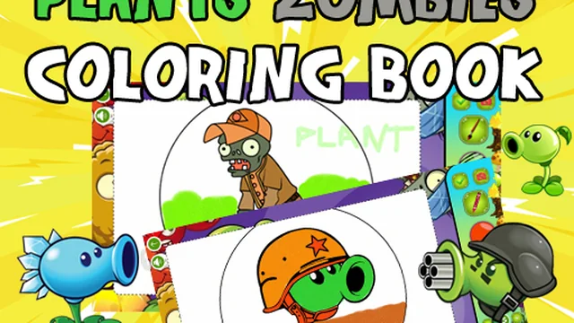 Plants vs Zombies Coloring game thumbnail