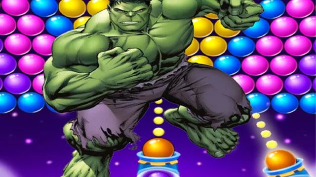 Play Hulk Bubble Shooter Games