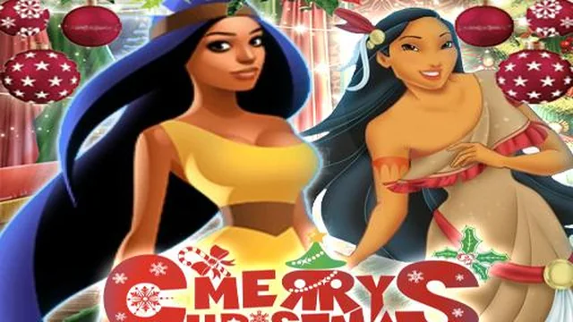 Pocahontas Christmas Sweater Dress Up