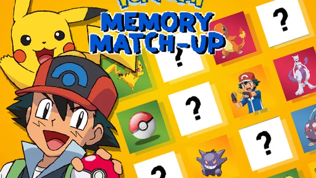 Pokemon Memory Match Up