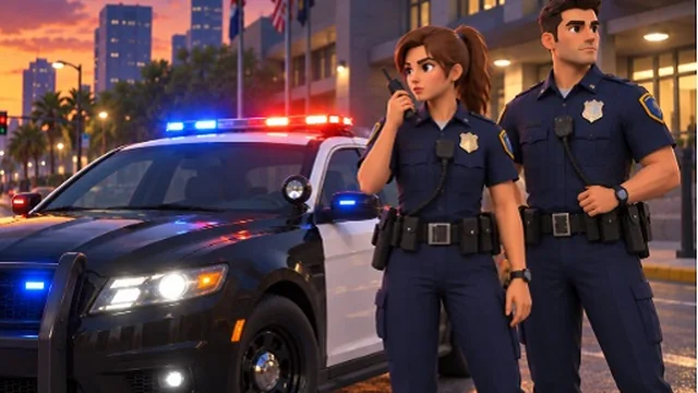 Police Car Chase Prison Escape Game game thumbnail