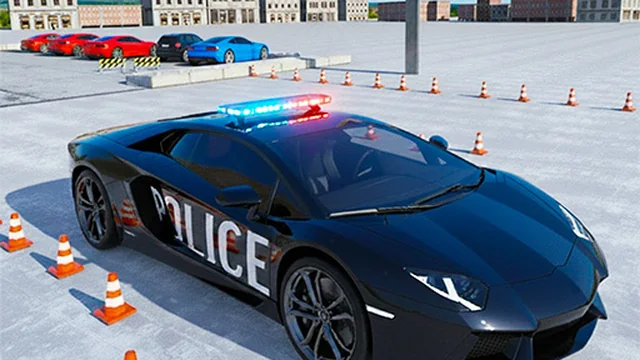 Police Car Parking Game