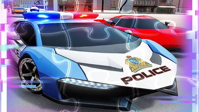 Police Cars Match3 Puzzle Slide