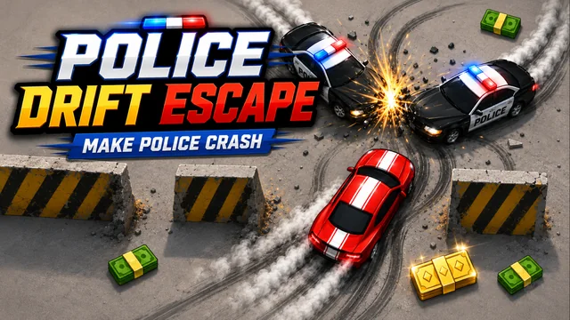 Police Drift Escape