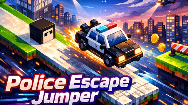 Police Escape Jumper game thumbnail