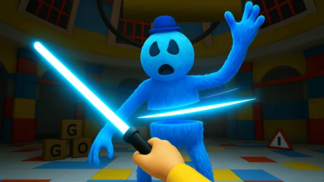 Poppy 4! Cut Monsters with Sword in Arena!