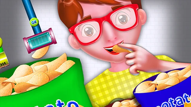 Potato Chips Food Factory Game game thumbnail