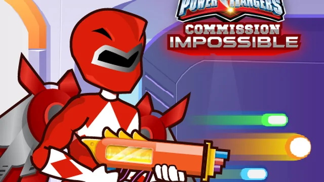 Power Rangers Mission Impossible - Shooting Game