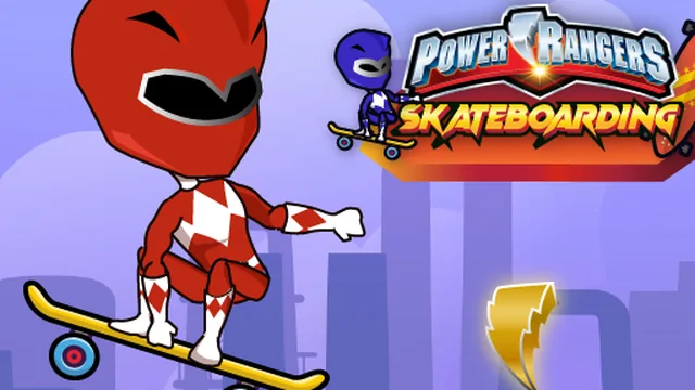 Power Rangers Skateboading game thumbnail