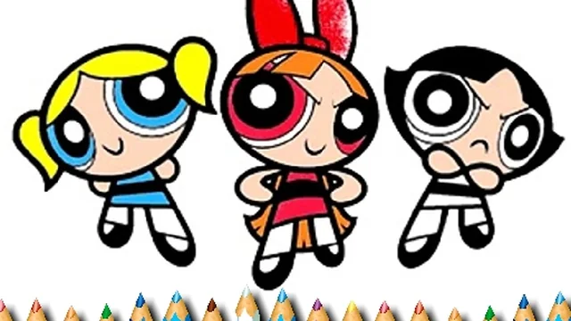 Powerpuff Girls Coloring