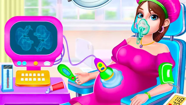 Pregnant Mommy Caring