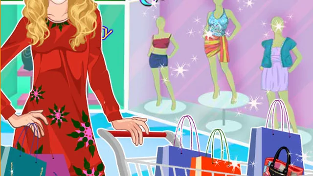 Princess at the Shopping Mall