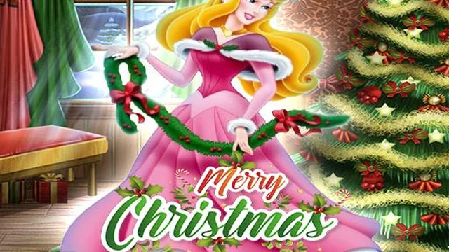 Princess Aurora Christmas Sweater Dress Up