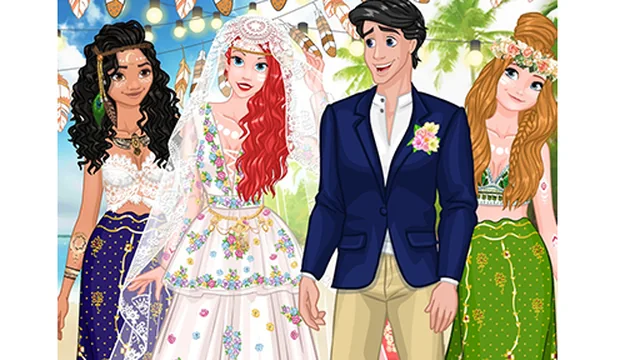 PRINCESS COACHELLA INSPIRED WEDDING