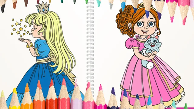 Princess Coloring Book