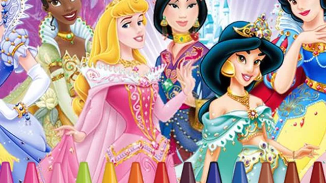 Princess Coloring