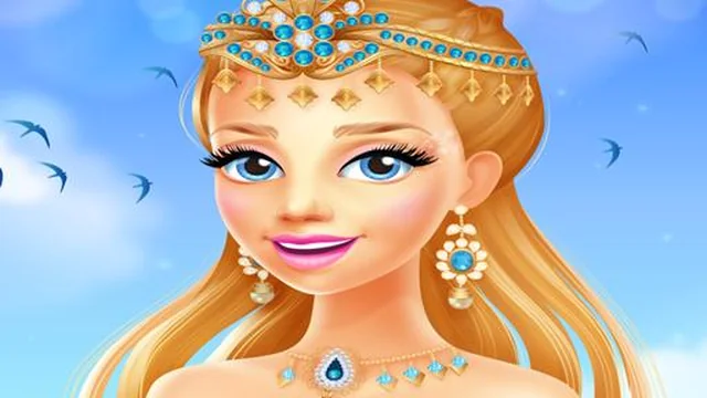 Princess Cool - Coloring Street Book Paint Game